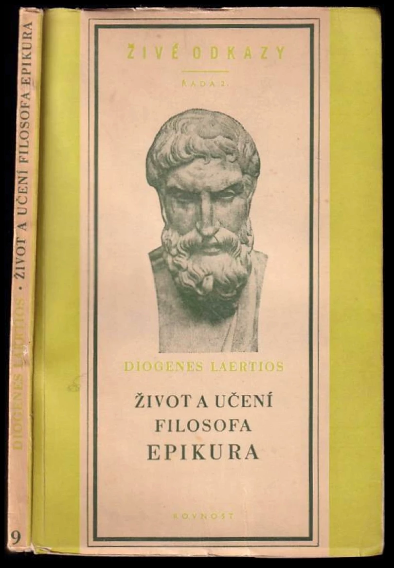 Život a učení filosofa Epikura (Diogenés Laertios, 1952)