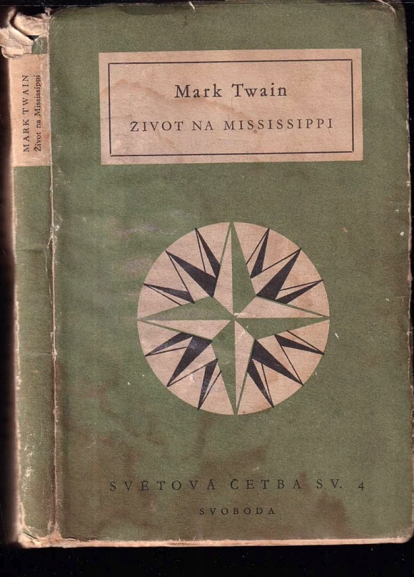 Levně Život na Mississippi (Mark Twain, 1951)