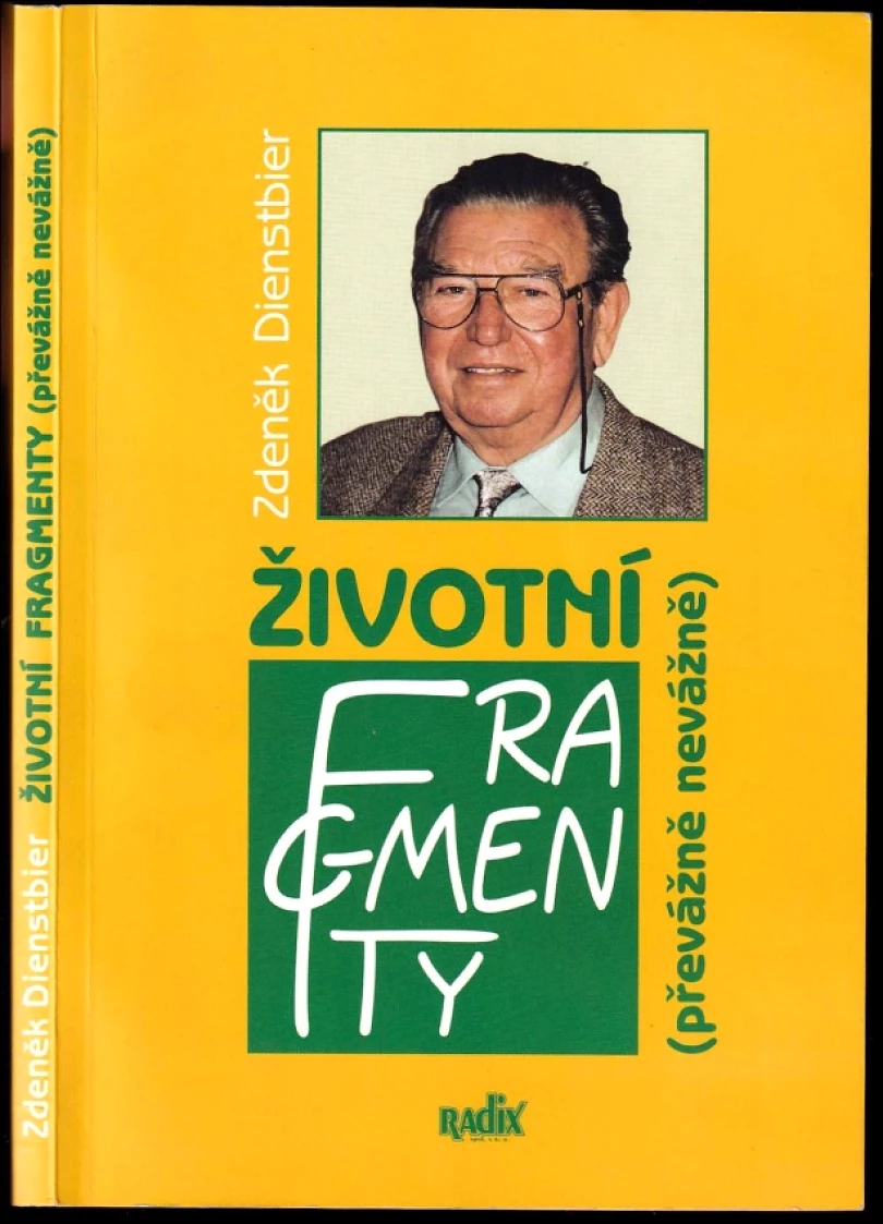 Levně Životní fragmenty PODPIS (Zdeněk Dienstbier, 2002)