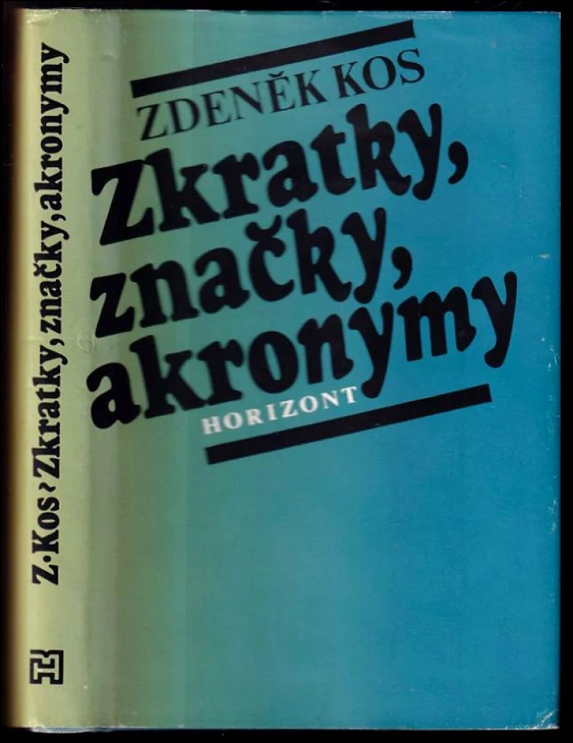 Zkratky,značky,akronymy (Zdeněk Kos, 1983)