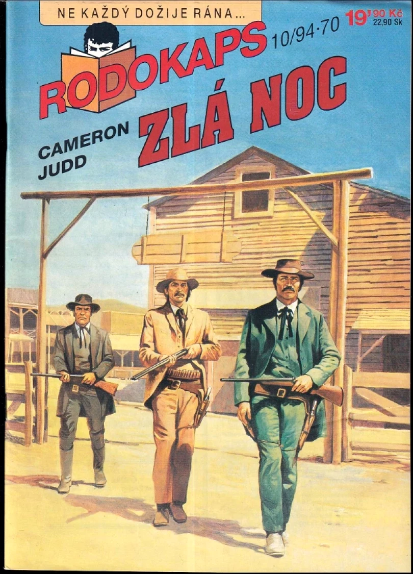 Levně Zlá noc (Cameron Judd, 1994)