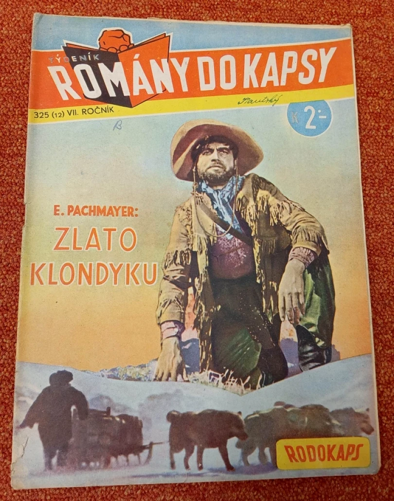 Zlato Klondyku - Rodokaps 325 (12) - Romány do kapsy - ročník VII. (Edvard Pachmayer, 1941)