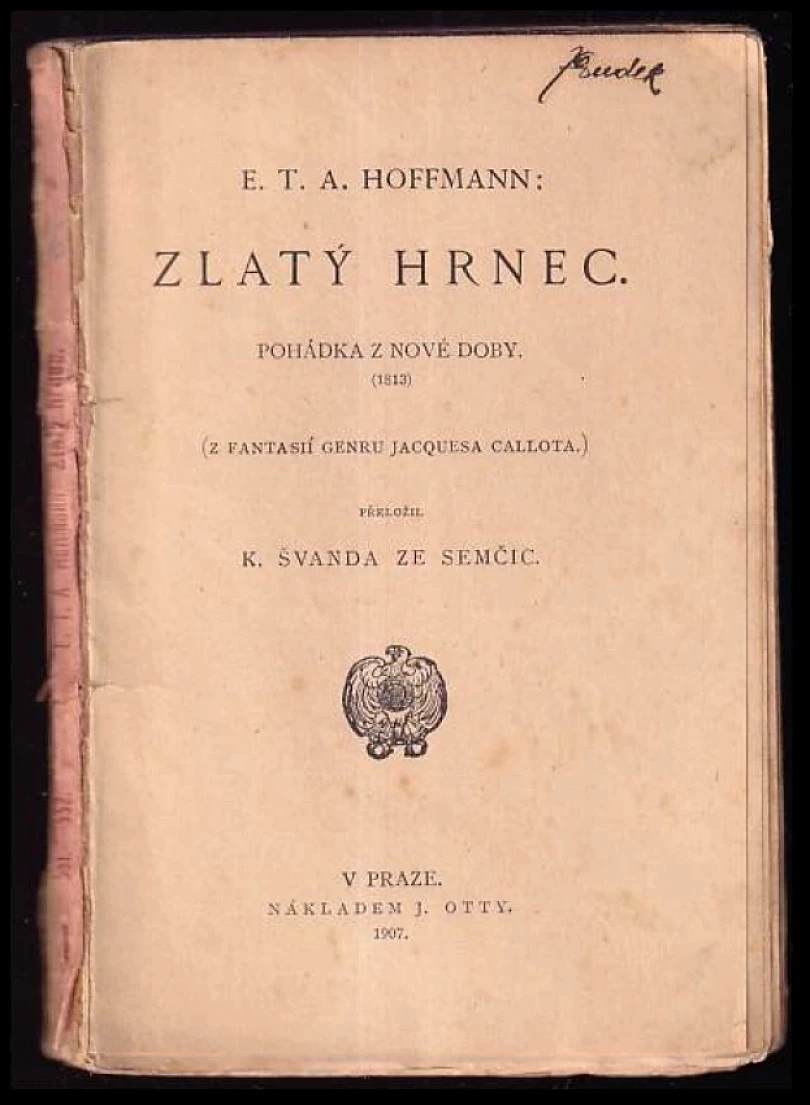 Levně Zlatý hrnec (Ernst T. A Hoffmann, 1907)
