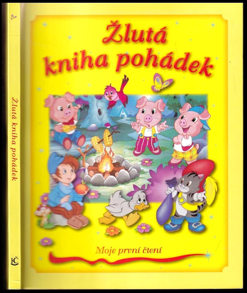Levně Žlutá kniha pohádek (, 2017)
