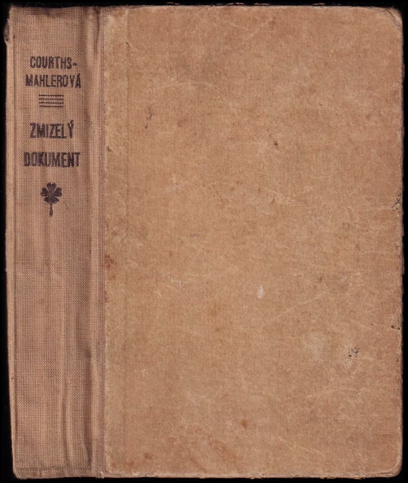 Zmizelý dokument (Hedwig Courths-Mahler, 1928)