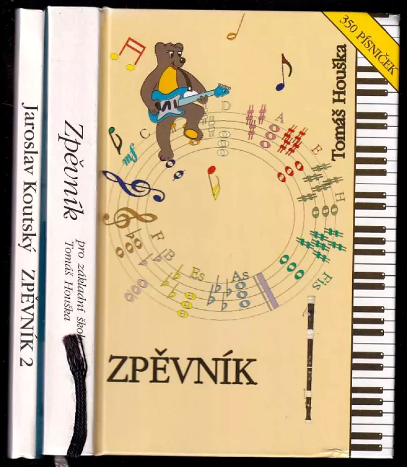 Levně KOMPLET Umění a architektura 2X Zpěvník + Zpěvník 2 (Tomáš Houška, 1994)