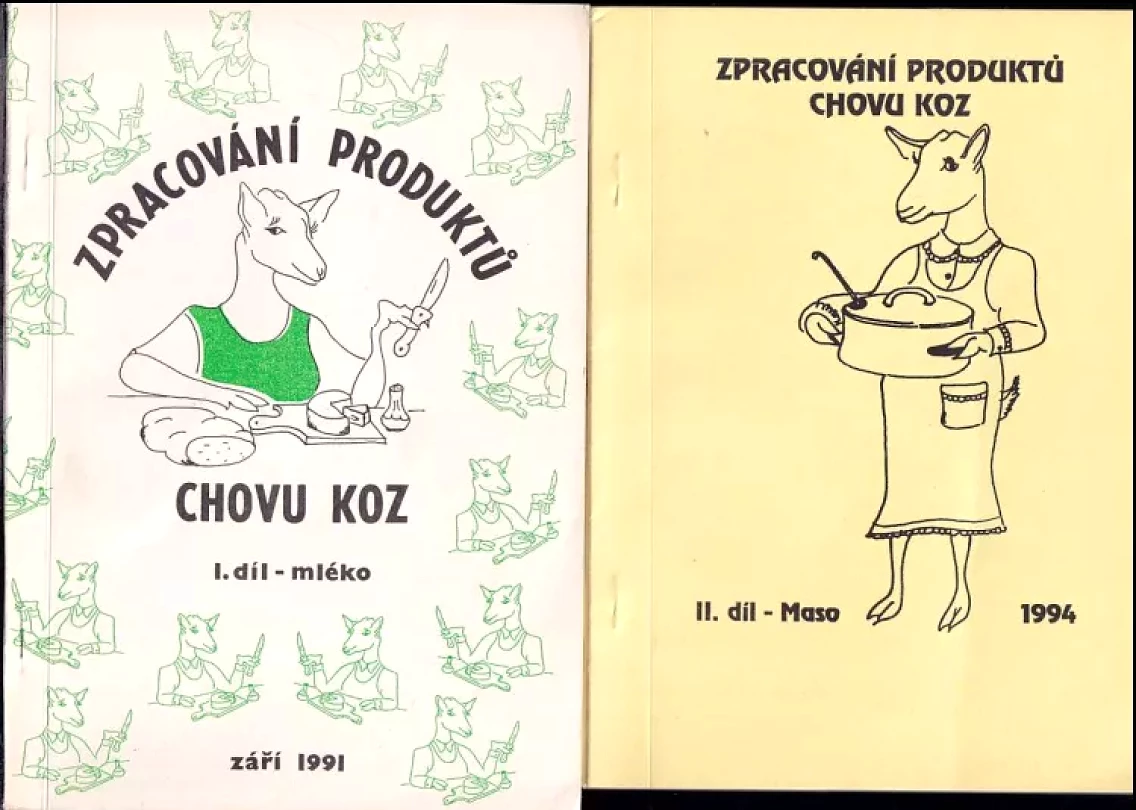 Zpracování produktů chovu koz I. a II. díl (, 1991)
