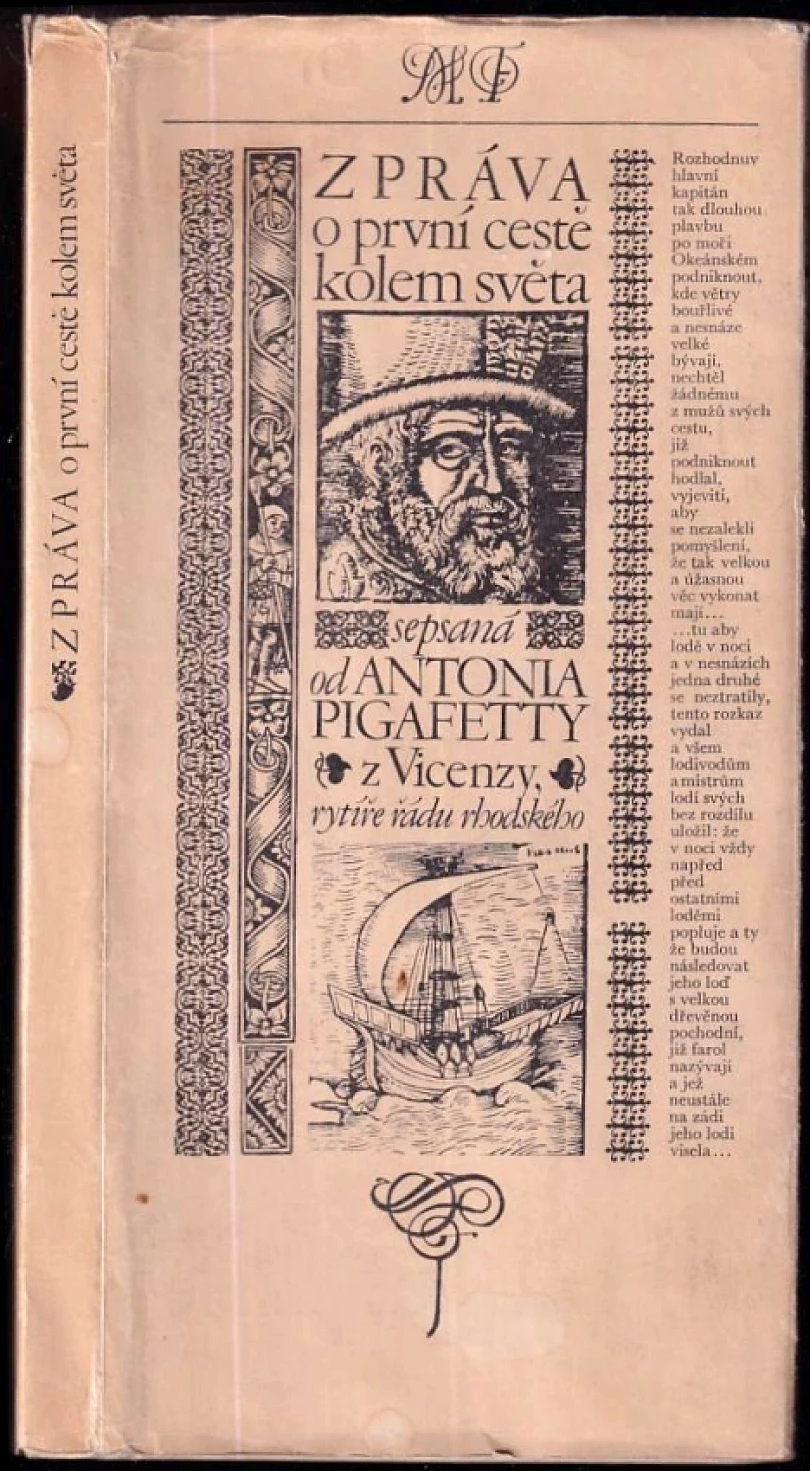 Levně Zpráva o první cestě kolem světa (Antonio Pigafetta, 1975)