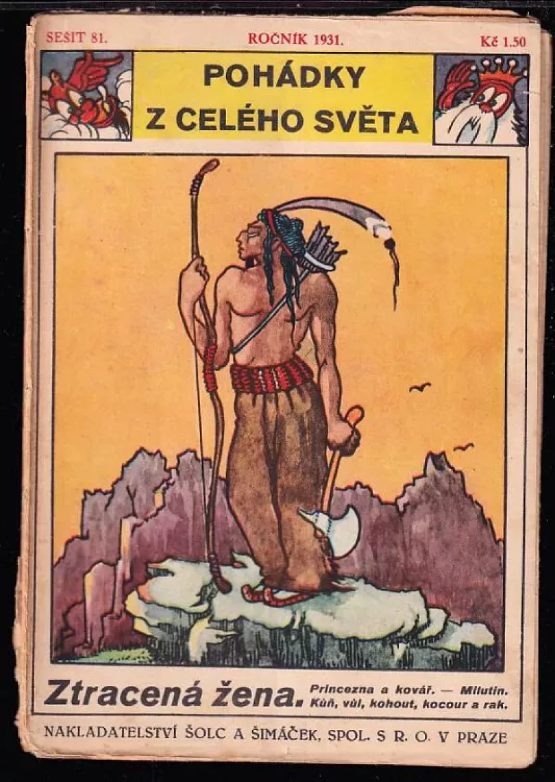Levně Ztracená žena ; Princezna a kovář ; Milutín ; Kůň, vůl, kohout, kocour a rak (, 1931)