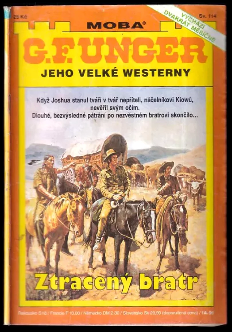 Levně Ztracený bratr (Gert F Unger, 1999)