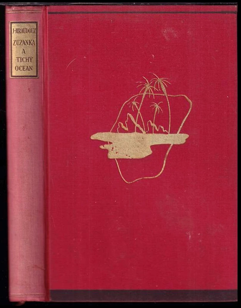 Zuzanka a Tichý oceán - VÝTISK 196 Z 200, 4 DVOUBAREVNÉ KRESBY (Jean Giraudoux, 1932)
