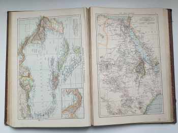 Richard Andree: Andrees Allgemeiner Handatlas in sechsundachtzing mit erläuterndem Text