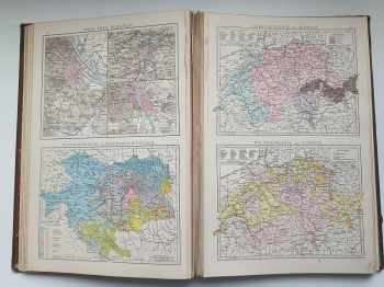 Richard Andree: Andrees Allgemeiner Handatlas in sechsundachtzing mit erläuterndem Text