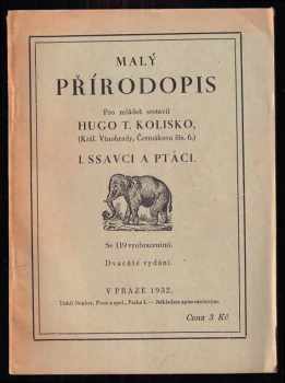 Hugo Theodor Kolisko: Malý přírodopis