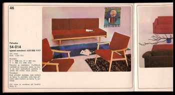 Katalog nábytku n.p. Interier Praha 1973 - 1974