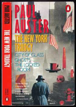 📙 The New York Trilogy City of Glass/ Ghosts/ the Locked Room Paul Auster (1990, Penguin