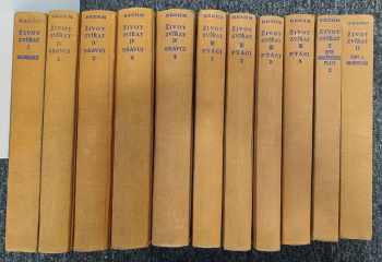 Alfred Brehm: KOMPLETNÍ Brehmův život zvířat I. díl Bezobratlí + II. Ryby, Obojživelníci, Plazi (2 svazky) + III. Ptáci (4 svazky) + IV. Ssavci (4 svazky)
