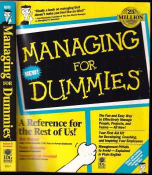 Bob Nelson: Managing For Dummies