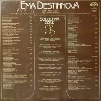 Emmy Destinn: 1/ Český Repertoár (2xLP)