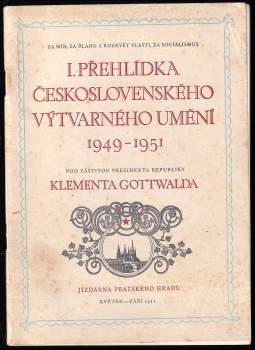1. přehlídka československého výtvarného umění 1949-1951