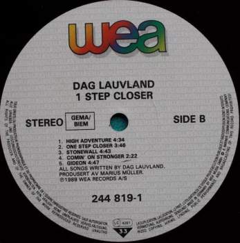 Dag Lauvland: 1 Step Closer