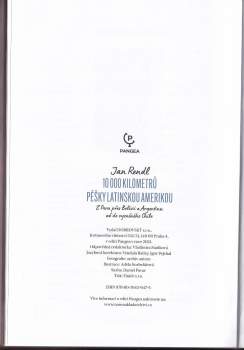 Jan Rendl: 10 000 kilometrů pěšky Latinskou Amerikou