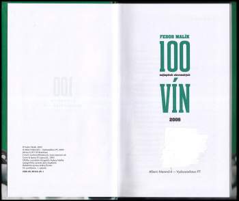 Fedor Malík: 100 najlepších slovenských vín