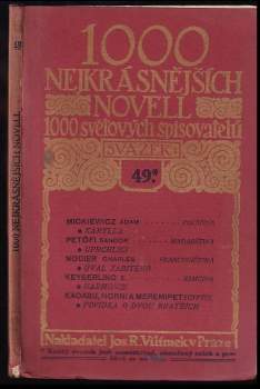 1000 nejkrásnějších novell 1000 světových spisovatelů