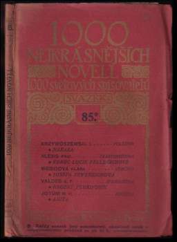 1000 nejkrásnějších novell 1000 světových spisovatelů
