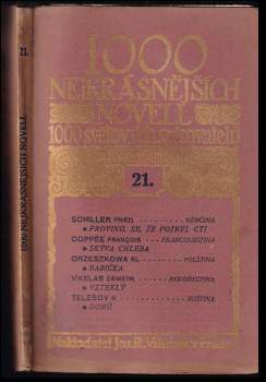 1000 nejkrásnějších novell 1000 světových spisovatelů