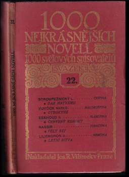 1000 nejkrásnějších novell 1000 světových spisovatelů