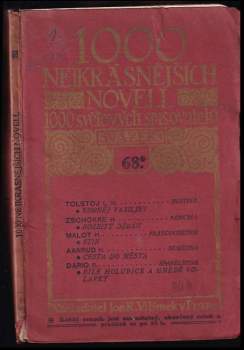 1000 nejkrásnějších novell 1000 světových spisovatelů