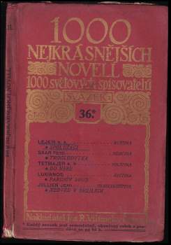 1000 nejkrásnějších novell 1000 světových spisovatelů