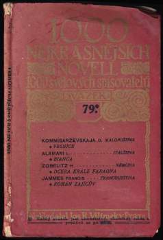 1000 nejkrásnějších novell 1000 světových spisovatelů
