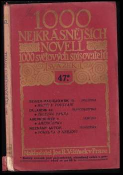 1000 nejkrásnějších novell 1000 světových spisovatelů
