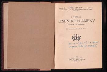 Josef Jahoda: 10X Naše Otčina - Lešenské plameny + Pan purkmistr a studenti + Ozvěna + Mladý Černuta + Snítka vavřínová + Ej, Slovenka som ja + Škola u Palackých + Zrádná touha + Spargapises + Z dob utrpení