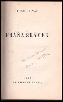 Josef Hora: 10X PODPIS K.M. Čapek-Chod, Jindřich vodák, Proletářská poesie, Karel Čapek, Fráňa Šrámek, Foerstrovo slovesné umění, Český román po válce, Božena Benešová, Karel Toman