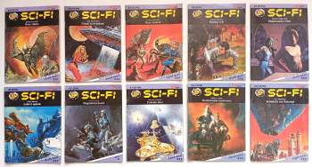 10X SCI-FI - Nový vládce + Čekali za hvězdami + Boj o Galaxii + Pekelný svět + Elektronický rebel + Ledový spánek + Magnetická bouře + Poslední úkol + Mezihvězdná konference + Kosmický test Kyborgů