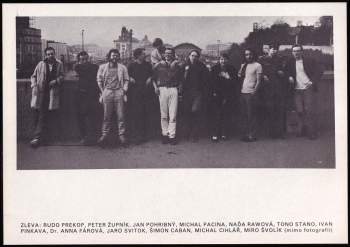 Anna Fárová: 11 - Šimon Caban, Michal Cihlář, Michal Pacina, Ivan Pinkava, Jan Pohribný, Rudo Prekop, Tono Stano, Jaro Svitok, Miro Švolík, Naďa Rawová, Peter Župník