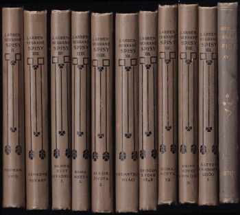11x J. Arbes Sebrané spisy - Agitátor, Rozmarné hříčky, Knihy novel a povídek, Romanetta VIII + X, Episody z roku 1948, Nesmrtelní pijáci, Elegie života II, Modenrí upíři, Záhadné povahy, Silhouetty divadelní I