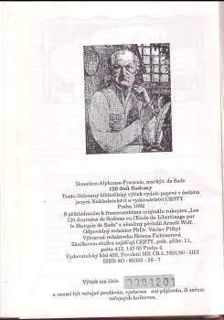 Donatien Alphonse François de Sade: 120 dnů Sodomy