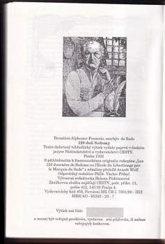 Donatien Alphonse François de Sade: 120 dnů Sodomy