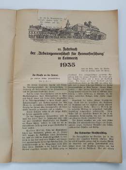 13. Jahrbuch der Arbeitsgemeinschaft für Heimatforschung in Leitmeritz