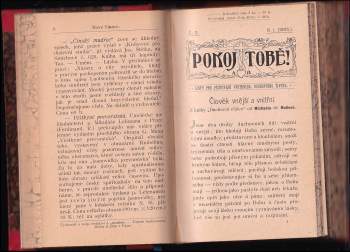Leopold Engel: 14X DĚL V JEDNOM SVAZKU - Z tajemného světa + Pokoj tobě, listy pro pěstování vnitřního, duchovního života, číslo 1. - 5., ročník I. + Styky s astrálním světem a jiné články z dosud málo známých oborů vědění + Jak léčiti životním magnetismem + Brána nového života + Nové slunce, příloha k č. 4. a 5., ročník VI. + Přímé písmo astrální + Stigmatisování + Nejdůležitější hieroglyfy pro lidské srdce + Údolí blažených, čili, Cesta ku pravdě