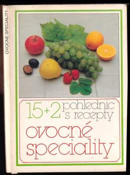 15 + 2 pohlednic s recepty,  ovocné speciality