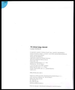 Louise Grime: 15 minut jógy denně