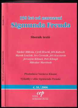Václav Mikota: 150 let od narození Sigmunda Freuda