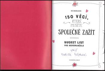 Iris Warkus: 150 věcí, které musíte společně zažít