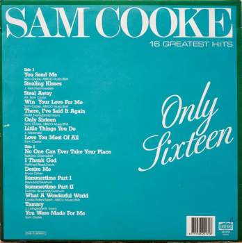 Sam Cooke: 16 Greatest Hits Only Sixteen