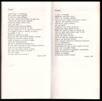 James Potts: 16 poems/16 básní